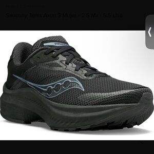 Saucony Axon 3 Women's Black Athletic Shoes